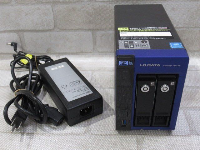 【中古】【鍵無】【OS/システム無】 HDL-Z2WQ4D/NE IO DATA Storage Server 2ドライブ法人向けNAS 【 中古 ビジネスホン NAS 業務用 電話機 本体】