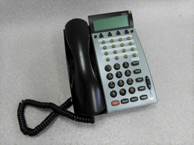 楽天市場】【中古】DTP-16D-1D(BK)NEC Dterm75 16ボタン表示付電話機
