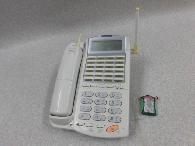 【中古】NYC-24iZ-TELDHCL2ナカヨ/NAKAYO iZ24ボタンバックライト付デジタルハンドルコードレス電話機【ビジネスホン 業務用 電話機 本体】｜日商電販　店