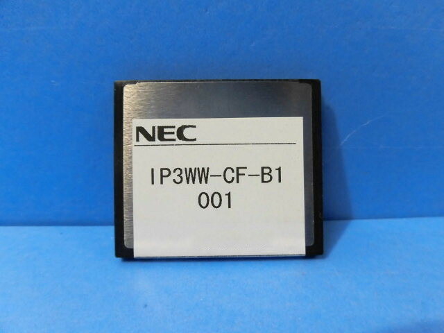 【中古】IP3WW-CF-B1 001\u003cBR\u003eNEC Aspire-X \u003cBR\u003e長時間音声電子メイル用CF歌留多\u003cBR\u003e【商行為電話機 御勤め用】