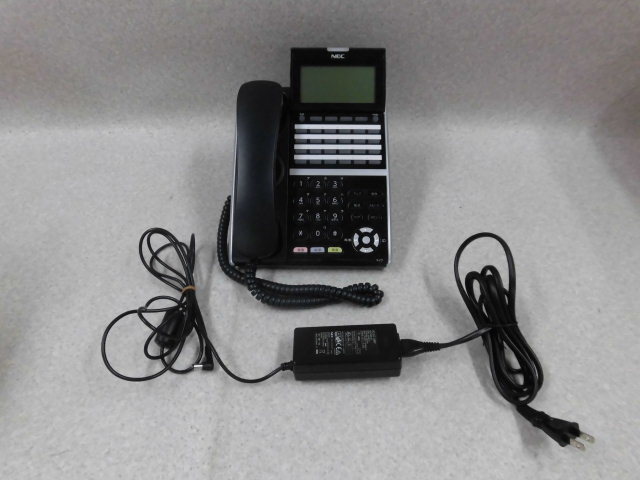 【中古】ITZ-24D-1D(BK)\u003cBR\u003eNEC Aspire UX24名取り草IP電話\u003cBR\u003e【商行為電話機 お役目用 電話 本体 子機】