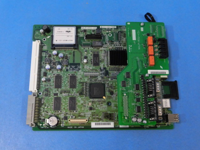 【中古】NXLP-CCU-(2) NXLP-MECF-(2) NXLP-RSU-(2)NTT NXLメインユニット 24/80 後期型CCU(リコール対象外品)【ビジネスホン 業務用 基板】｜日商電販　店