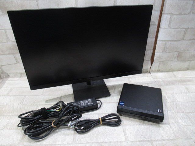 【中古】 HP Pro Mini 400 G9 Desktop PC + P24 G5 【 Win11 Pro / Core i5-12500T / 8.00GB / SSD:256GB 】 【 中古 ビジネスホン パソコン 業務用 電話機 本体】｜日商電販　店