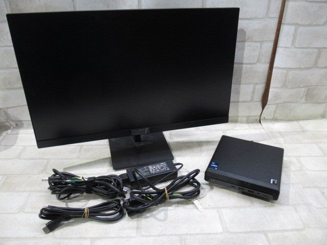 【中古】 HP Pro Mini 400 G9 Desktop PC + P24 G5 【 Win11 Pro / Core i5-12500T / 8.00GB / SSD:256GB 】 【 中古 ビジネスホン パソコン 業務用 電話機 本体】｜日商電販　店