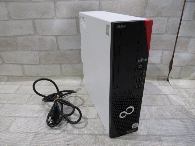 【中古】 富士通 ESPRIMO D6011/G 【 Win11 Pro / Core i3-10105 / 8.00GB / SSD:256GB 】 【 中古 ビジネスホン パソコン 業務用 電話機 本体】
