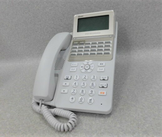 【中古】A1-(24)IPFSTEL-(B1)(W) NTT αB1 24ボタンスターISDN停電電話機 【ビジネスホン 業務用 電話機 本体】