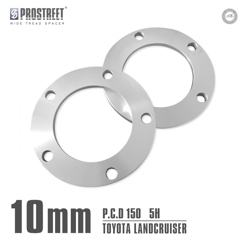 ワイドトレッドスペーサー 10mm 2枚セット トヨタ ランドクルーザー 100系 200系 専用設計 PCD150 5H M14×P1.5 ワイトレ ホイールスペーサー ツライチ 調整用 送料無料「M-10」 5,454円