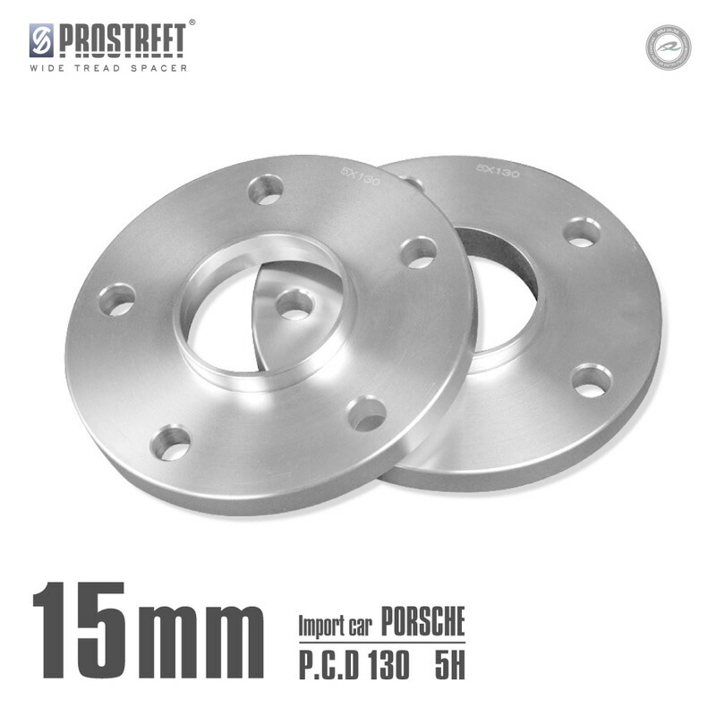 ポルシェ用　IID15mmワイドトレッドスペーサーとロングボルト2枚1セット中古 PORSCHE ポルシェ 981ケイマン 専用 IID スペーサー ロング