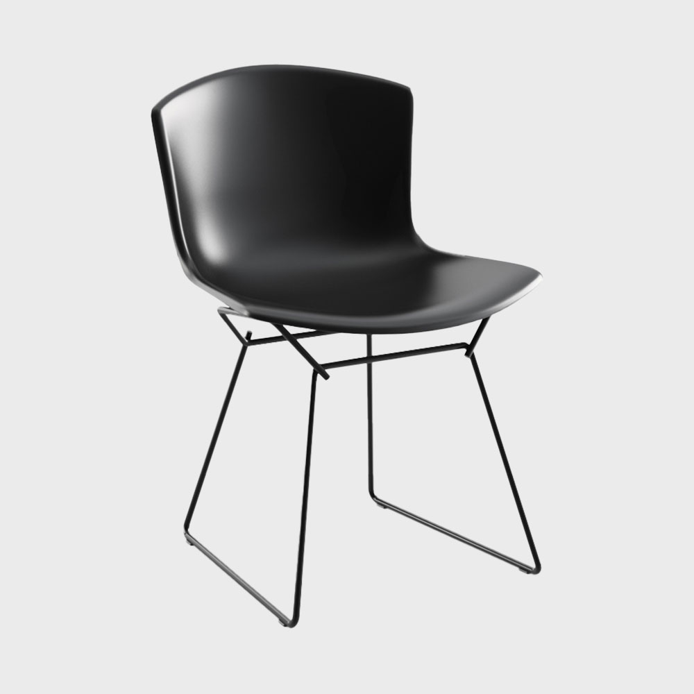 楽天市場】プラスチック サイドチェア Plastic Side chair シェル : 黒