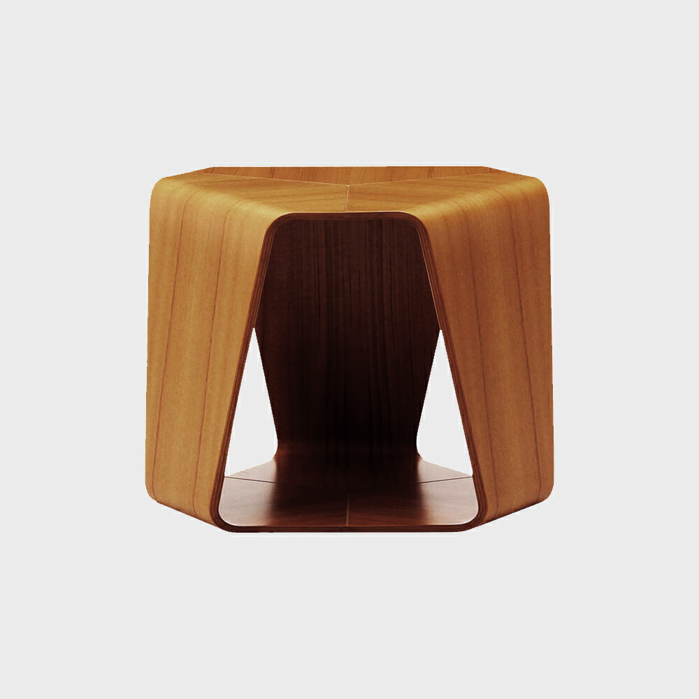 【OUTLET】Tendo 天童木工 田辺麗子 ムライスツール S-5026TK-NT｜designshop