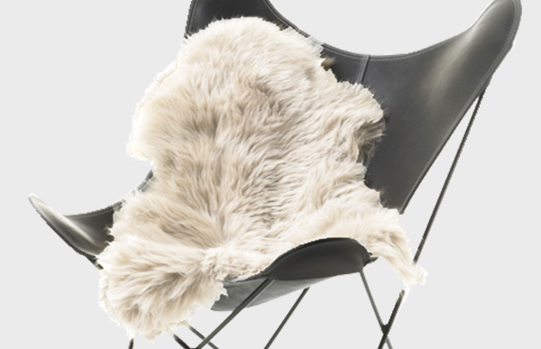 Designshop Natures Collection Sheep Skin Sheepskin For Bkf Chair