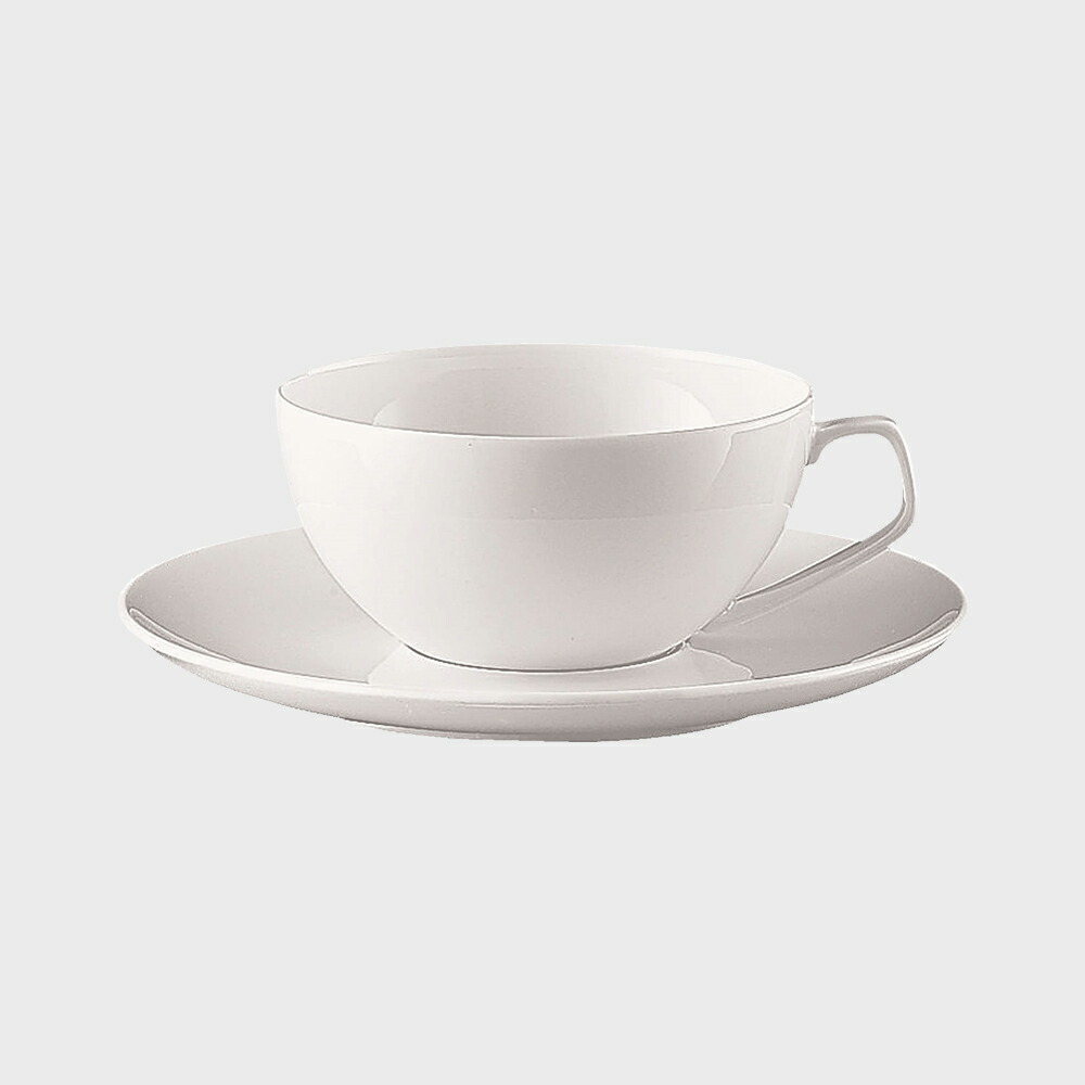【LINEおともだち追加でｸｰﾎﾟﾝ】Rosenthal ローゼンタール TAC ホワイト ティーカップ＆ソーサー