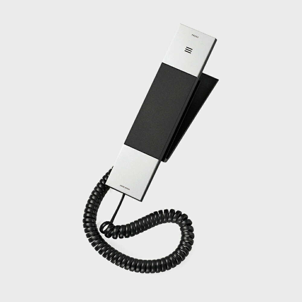 Jacob Jensen ヤコブ イェンセン HT20-3B Telephone Silver×Black|designshop