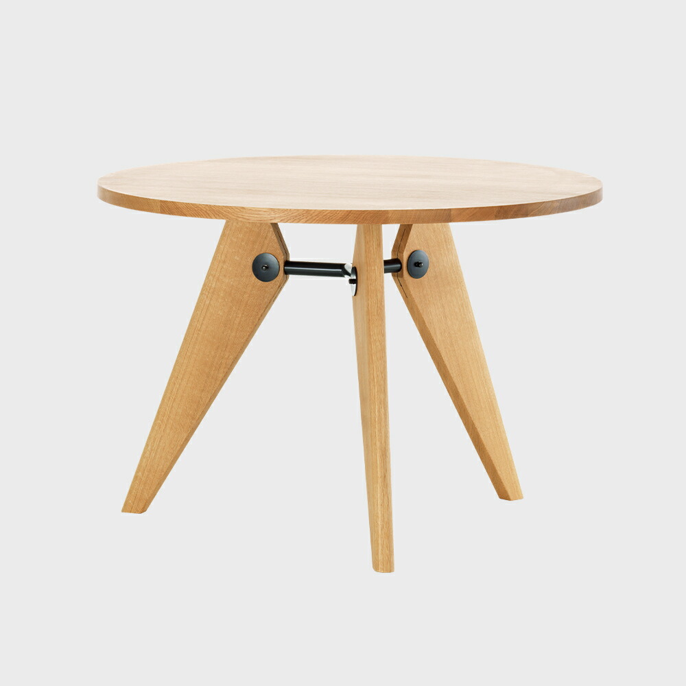 Vitra ヴィトラ テーブル ジャン・プルーヴェ ゲリドン テーブル 丸 90 ナチュラルオーク [ ジャン・プルーヴェ Vitra ヴィトラ ダイニングテーブル 丸型 丸い 円形 円 ジャンプルーヴェ おしゃれ ]