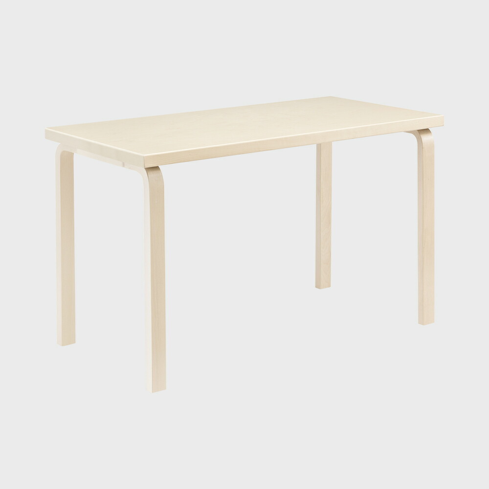 artek アルテック テーブル 80A [ ダイニングテーブル artek アアルト 長方形 テーブル アルテック 木製 ダイニング 2人 リビング おしゃれ ]｜designshop