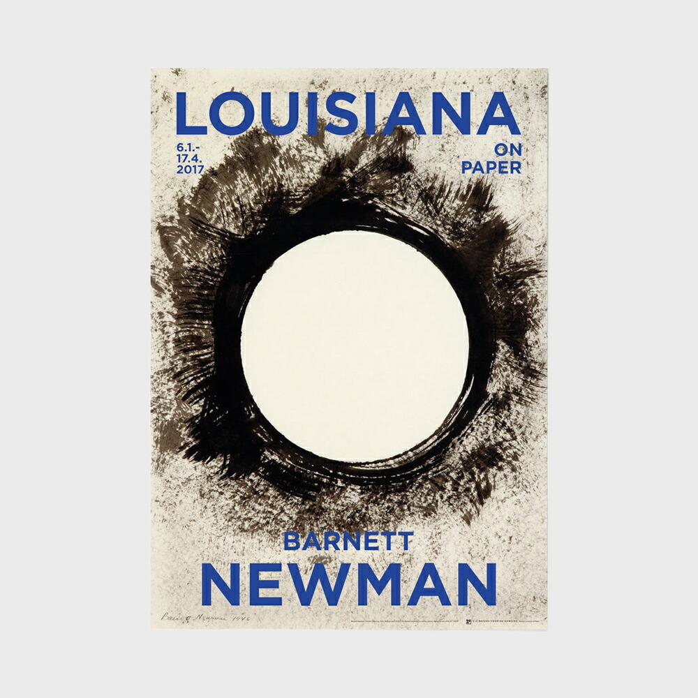【LINEおともだち追加でｸｰﾎﾟﾝ】A1 ルイジアナ美術館 ポスター Barnett Newman バーネット・ニューマン on Paper [ 北欧 インテリア 玄関 アート おしゃれ 壁掛け 絵画 抽象画 風景 ]