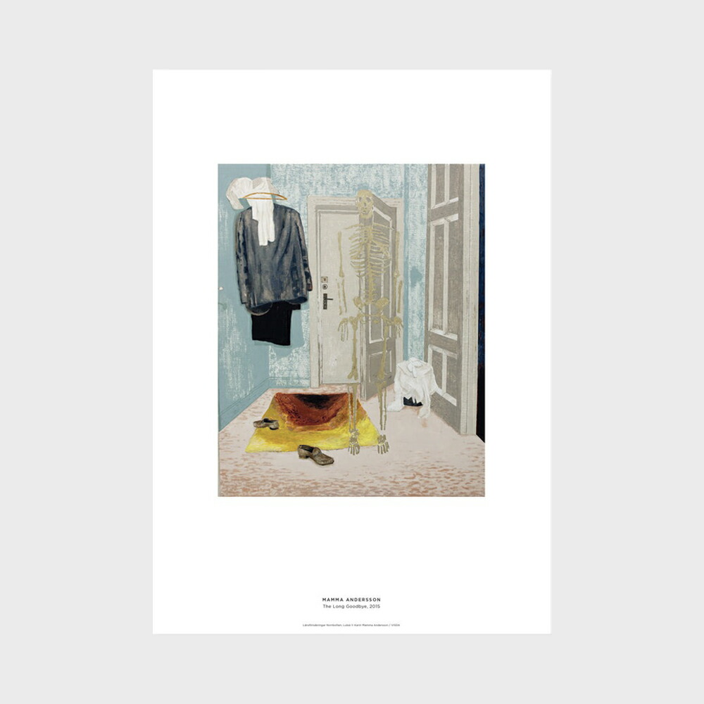 A3 ルイジアナ美術館 ポスター Mamma Andersson - The long goodbye [ 北欧 インテリア 玄関 アート おしゃれ 壁掛け 絵画 抽象画 風景 ]｜designshop