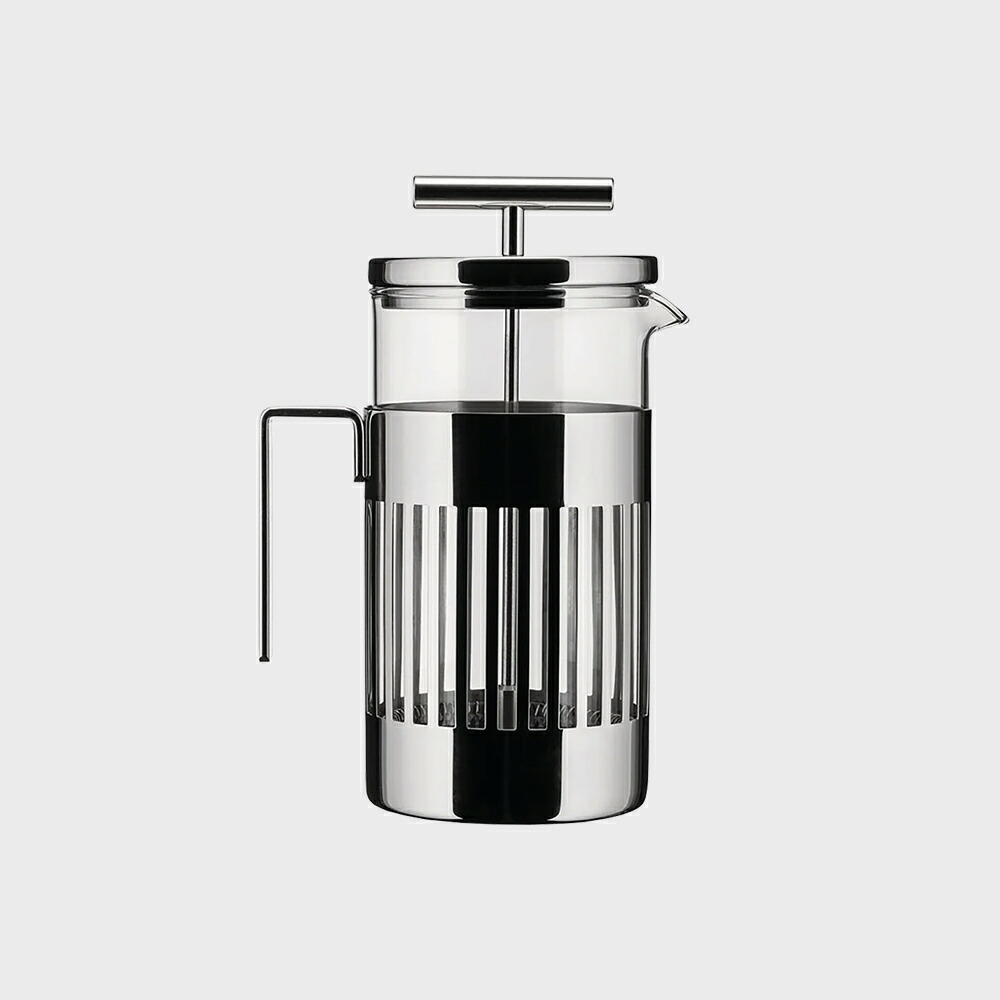 【LINEおともだち追加でクーポン】ALESSI アレッシ Aldo Rossiアルド・ロッシ プレス式コーヒーメーカー(8カップ用)