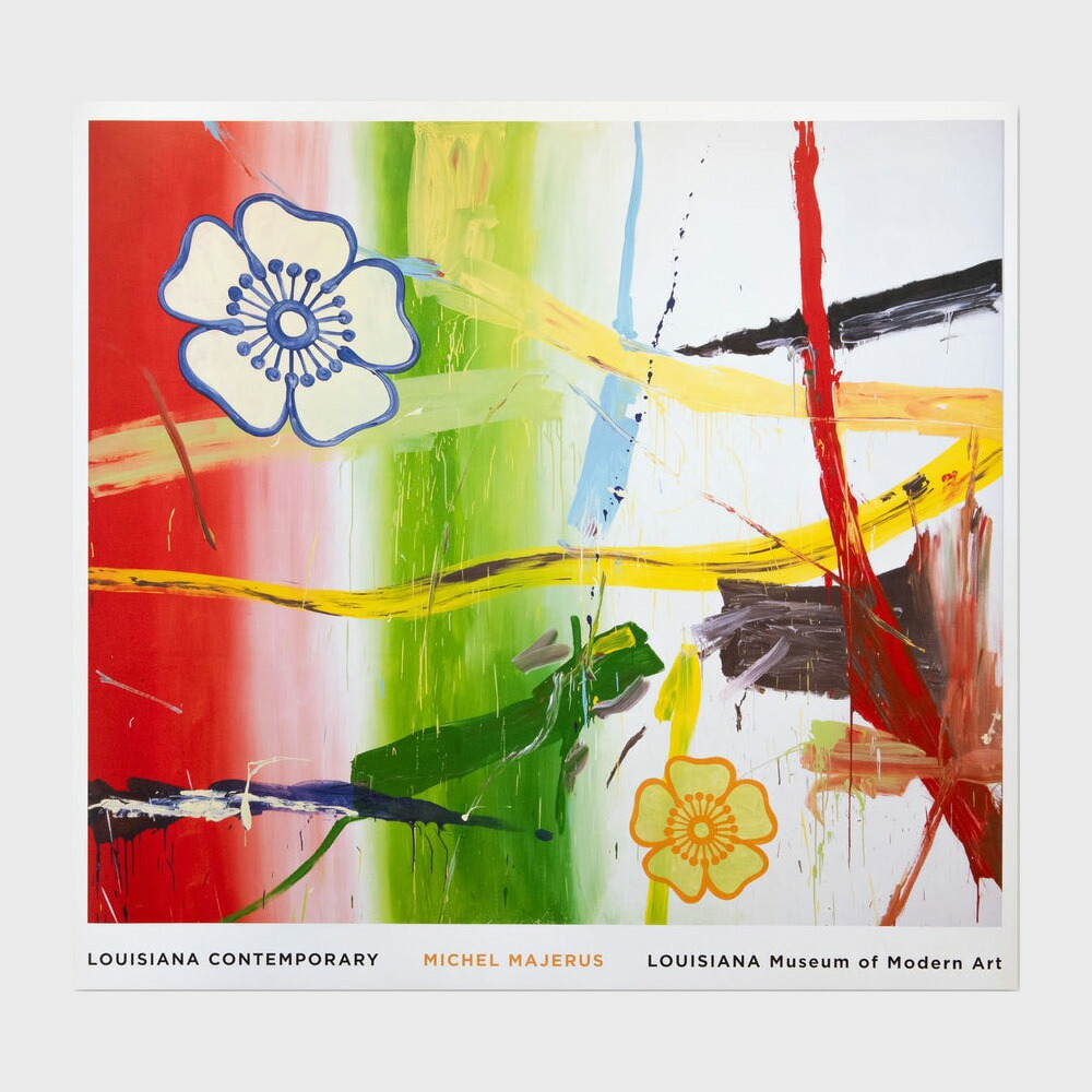 【LINEおともだち追加でｸｰﾎﾟﾝ】1000 x 940 mmポスター Michel Majerus - Untitled (2000)