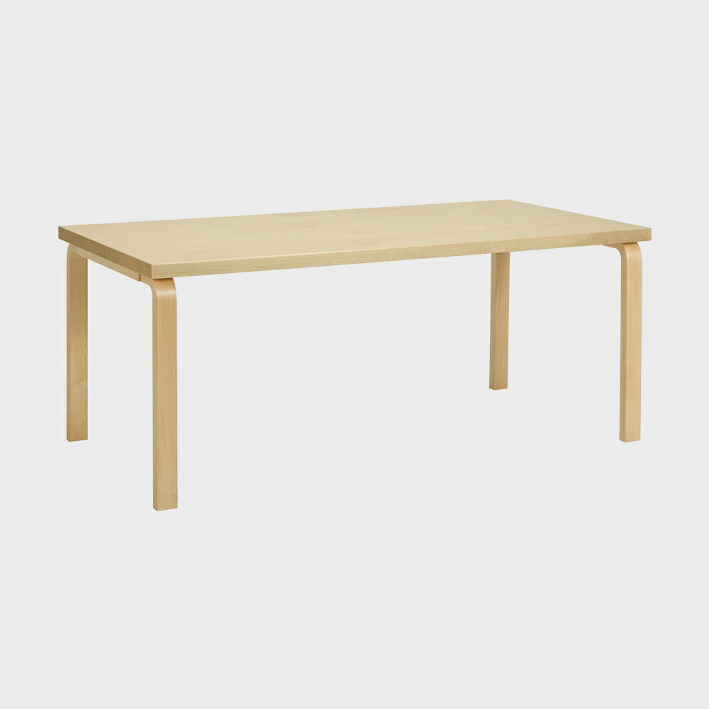 artek アルテック テーブル 83 バーチ [ ダイニングテーブル artek アアルト 長方形 テーブル アルテック 木製 ダイニング 6人 リビング おしゃれ ]