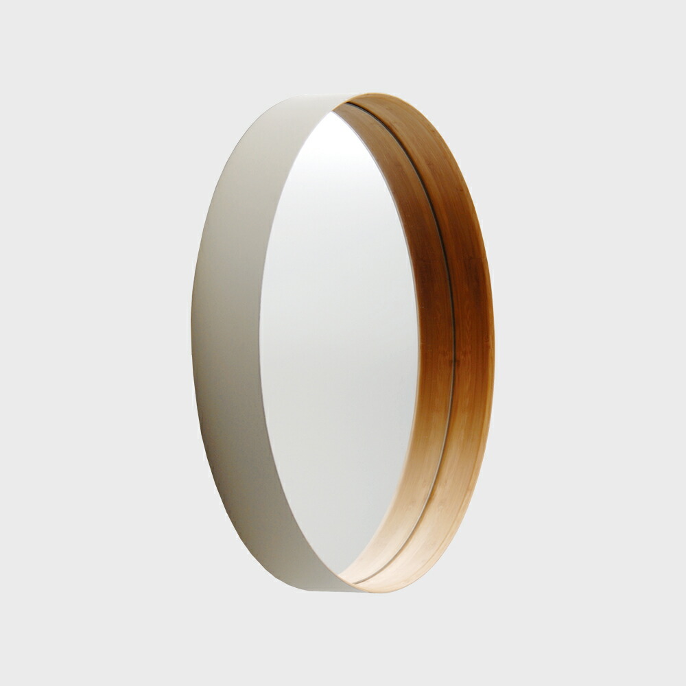 テオリ　TEORI 鏡　M 竹　ミラー ZERO ミラーL φ58cm / ブラックTeori（テオリ） | 公式通販 家具