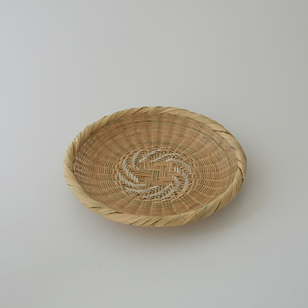 楽天市場】岩手 鳥越 竹細工｜取っ手つき楕円ざる 小 : designshop