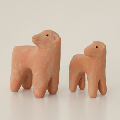 楽天市場 100 250 400円 選べるクーポン 埴輪 はにわ 犬 ふりむく犬 Designshop