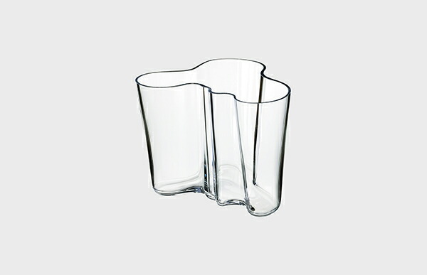  アアルトベース 95mm クリア 花瓶 イッタラ フラワーベース / アアルトベース 95 mm クリア S