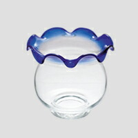 楽天市場】昭和レトロシリーズ 『金魚鉢 青 』 廣田硝子 : キッチン