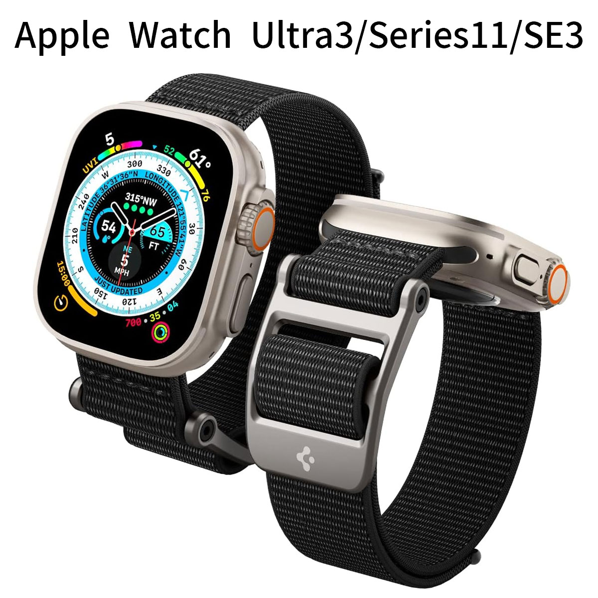 Apple Watch バンド 49/46/45/44mm｜デュラプロ・フレックス スポーツベルト｜Ultra3/Ultra2/Ultra/11/10/9/8/7/6/SE対応