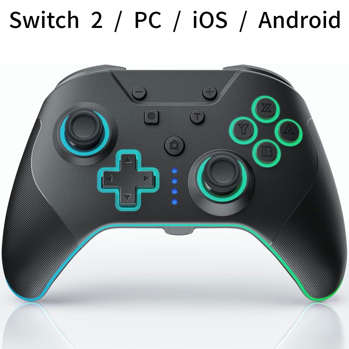 Nintendo Switch 2/PC/Android/IOSコントローラー 4背面ボタン RGBライト ホールセンサー ニンテンドースイッチ2
