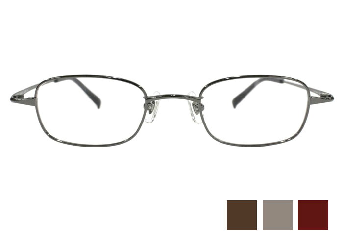フィクル FICKLE fk-001 45□21 fk 伊達 度付き メンズ レディース スクエア チタン メガネ めがね 眼鏡 老眼鏡 遠近両用 新品 送料無料