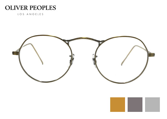 オリバーピープルズ OLIVER PEOPLES M-4 雅 ov7957 Limited Edition 47□20 日本製 メタル ボストン フルリム メンズ レディース 伊達 度付き 老眼鏡 遠近両用 メガネ めがね 眼鏡 新品 送料無料