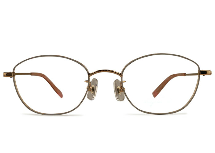 アニエスベー agnes b. 50-0117 伊達 度付き レディース メタル メガネ めがね 眼鏡 老眼鏡 遠近両用 新品 送料無料 49□20 an2|アイカフェ