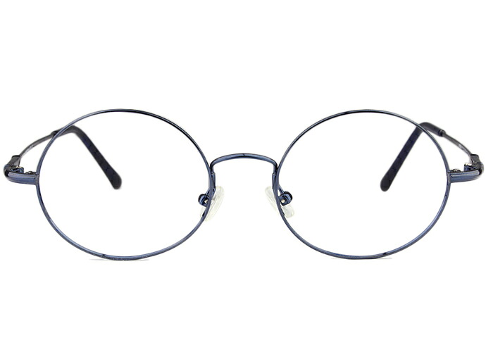 アイカフェ EYE CAFE vf050 c.6 r22 ネイビー 伊達 丸 メガネ めがね 眼鏡 度付き 新品 送料無料 47□18｜アイカフェ 7,920円