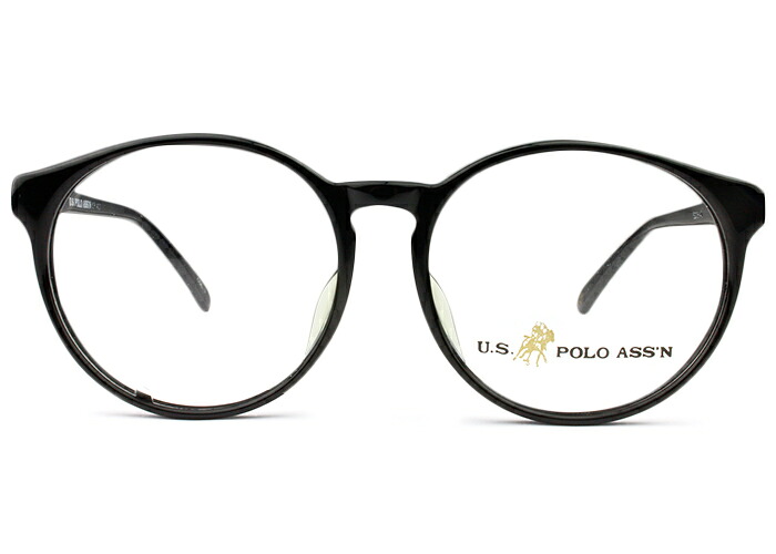 U.S POLO ASS`N ユーエスポロアッスン up-400 c.3 52 ブラック s1 ボストン フルリム メガネ めがね 眼鏡 新品 送料無料