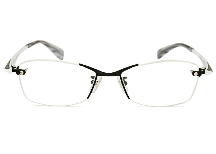 クロニック CHRONIC ch-140 c.4 マットブラック / ホワイト MADE IN JAPAN 伊達 メガネ めがね 眼鏡 新品 送料無料 54□17 ch001