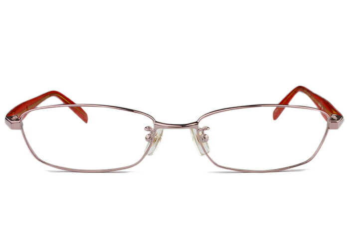 アイカフェ EYE CAFE6743 co r19 ピンクメガネ めがね 眼鏡伊達 度付き 新品 送料無料