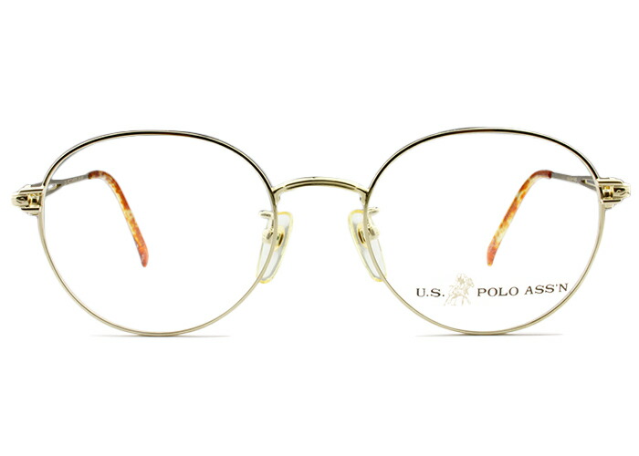 U.S. POLO ASS\u0027N ユーエスポロアッスン up-127c.1 ゴールド r29 50大きさ 豆の町 盛りだくさんリム 眼鏡 メガネ 伊達 度付き添い人 遠近両用 老眼鏡 新品 貨物輸送無料