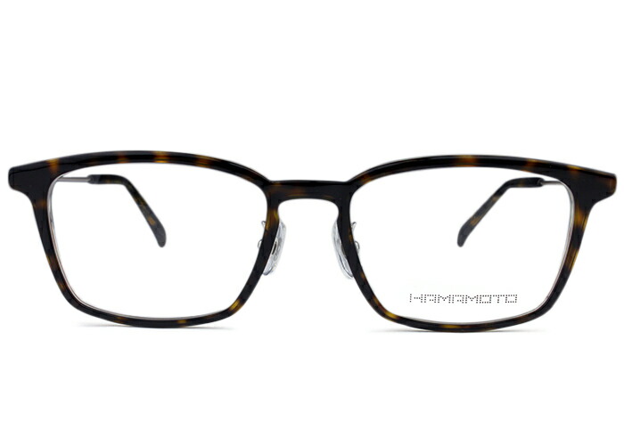 ハマモト HAMAMOTO ht-565 c.2 ht9 デミ×クリア/ゴールド 伊達 メガネ めがね 眼鏡 度付き メンズ レディース 新品 送料無料