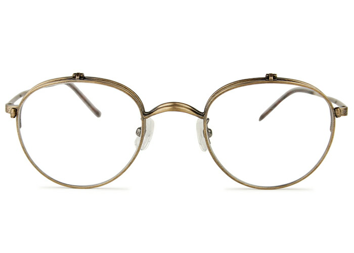 ユニオンアトランティック UNION ATLANTIC ua3621 c.agd アンティークゴールド 跳ね上げ 単式 複式 眼鏡 MADE IN JAPAN 度付き メガネ めがね 新品 送料無料 46□22 跳ね上げ式 メガネ ハネアゲ はねあげ フリップアップ 掛けはずし
