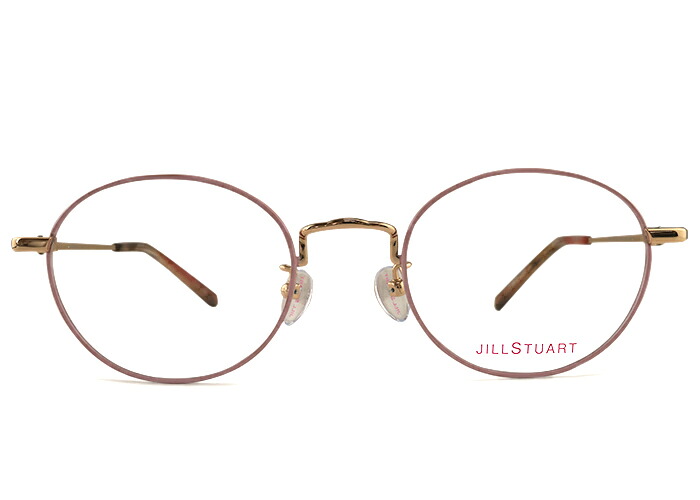 ジルスチュアート JILL STUART 05-0249 伊達 js1 度付き レディース チタン メガネ めがね 眼鏡 老眼鏡 遠近両用 新品 送料無料 48□21 ボストン フルリム|アイカフェ