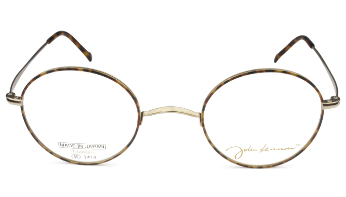 【楽天市場】ジョンレノン John Lennon JL-1073 c.1 ゴールド・ブラウンデミ/ゴールド 丸メガネ 一山 クラシック 新品