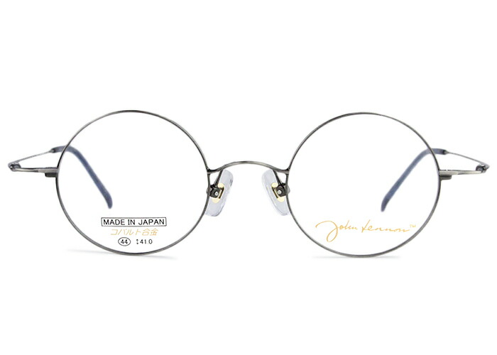 楽天市場】ジョンレノン John Lennon jl-1085 c.4 アンティークシルバー MADE IN JAPAN 伊達 度付き メガネ めがね  眼鏡 新品 送料無料 4421 : アイカフェ