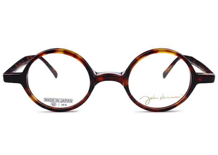 ジョンレノン John Lennon jl-6017 c.2 jl3ブラウンデミ 伊達 メガネ めがね 眼鏡 度付き メンズ レディース 新品 送料無料 8,030円