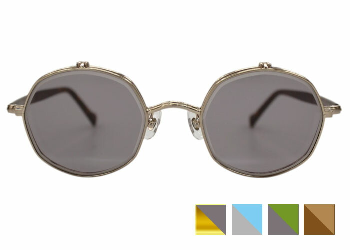 踊躍上がり眼鏡 レノン John Lennon JL-552 黒眼鏡 複式 踊躍上がり レトロ アンティーク  ラウンド 盛りだくさんリム 多角形 メンズ レディース UVとり捨てる 紫外線打つ手 新品 貨物輸送無料 49□21 jls