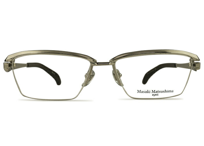 マサキマツシマ Masaki Matsushima MF-1278 ナイロール mf5 チタン 日本製 伊達 度付き添い人 老眼鏡 遠近両用 大層らしい 眼鏡 めがね メガネ 新品 貨物輸送無料 58□14