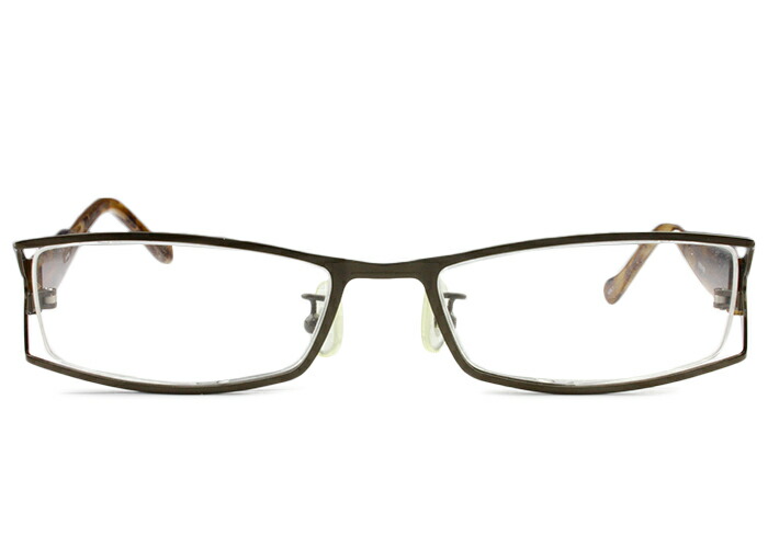 アイカフェ EYE CAFE lv-1146a c.1 51サイズ sq ブラウン ナイロール スクエア メガネ めがね 眼鏡 伊達 度付き 老眼鏡 新品 送料無料