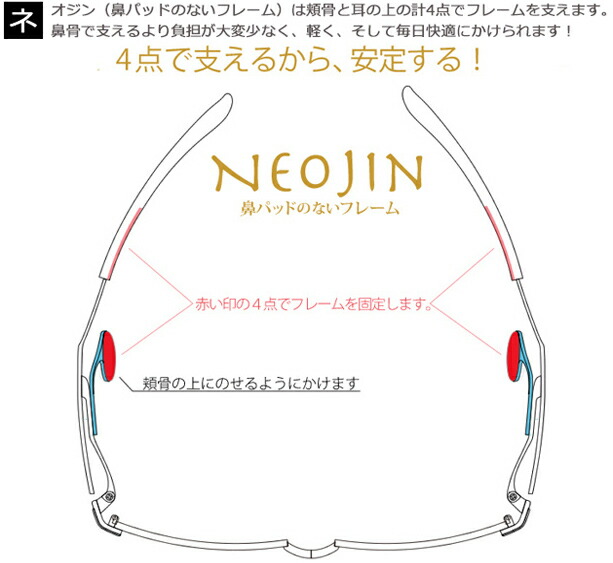 ネオジン NEOJIN NJ2318 送料無料 c.30 NJ2318 ブラウン 新品 鼻パッド ...