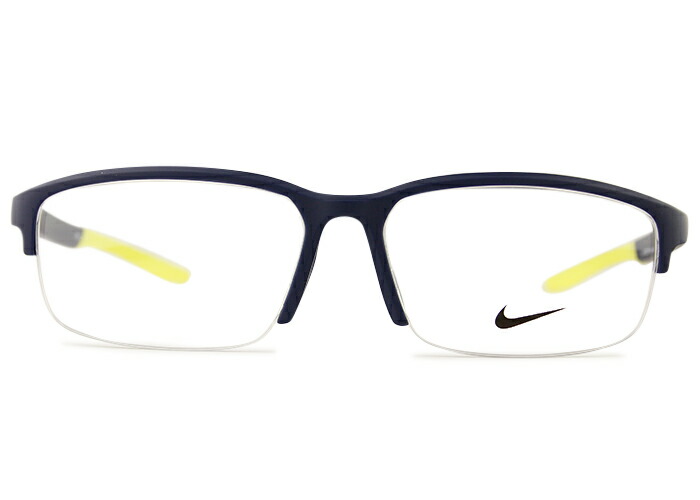 ナイキ NIKE 7136af 402 マットネイビー nk4 伊達 度付き添い人 馬鹿でかい 眼鏡 めがね メガネ メンズ 新品 貨物輸送無料 57□15